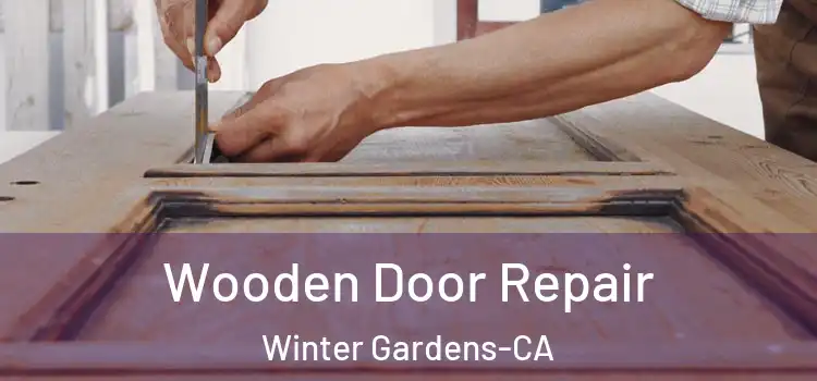  Wooden Door Repair Winter Gardens-CA